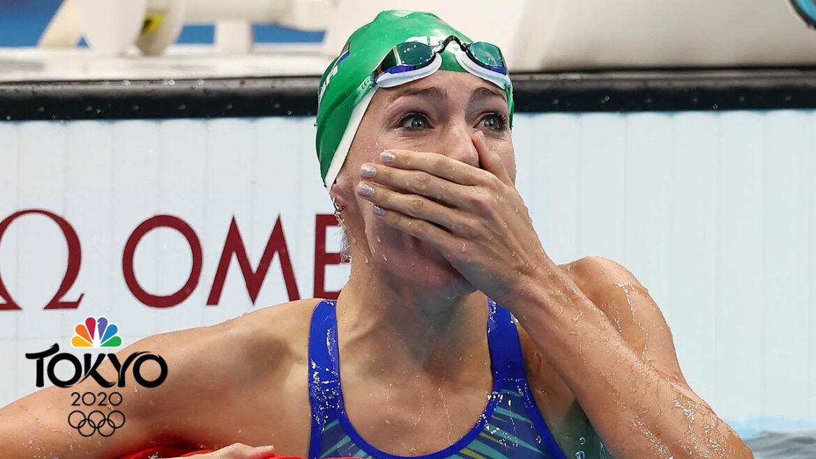 Tatjana Schoenmaker sets world record, wins gold in 200m breaststroke