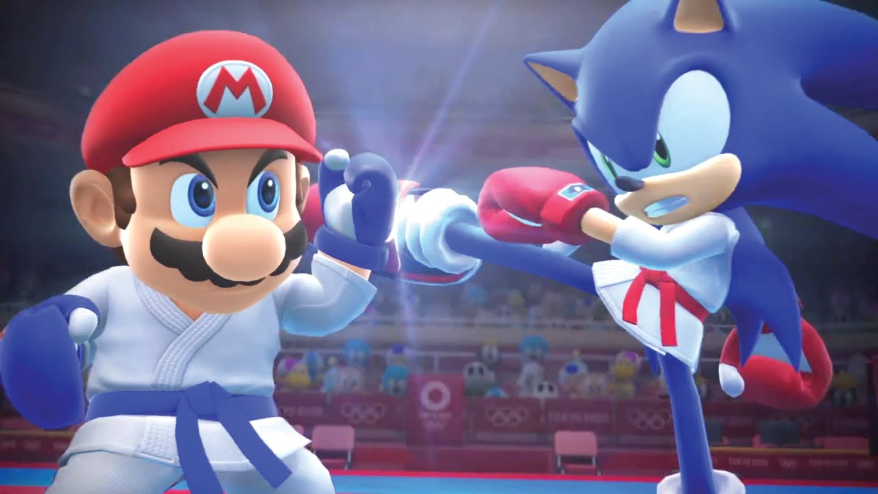 mario and sonic olympic games Tokyo Olympics 2020