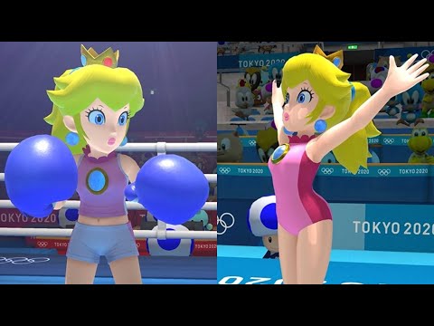 Princess Peach And Princess Daisy Tokyo Olympics